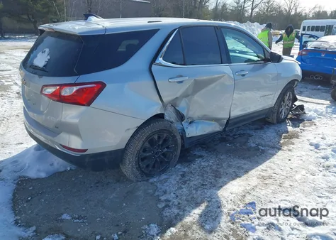 2018 Chevrolet Equinox Lt из США, поврежденный, VIN 2GNAXJEVXJ6338046